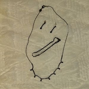 Black Costume formal jewelry